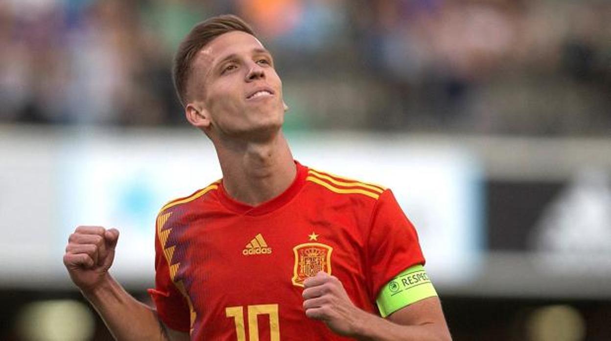 Dani Olmo, convocado con la selección española.