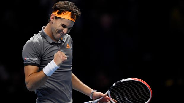 Thiem vence por tercera vez este año a Federer