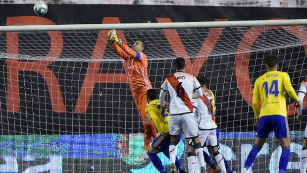 Rayo-Cádiz CF: Tablas de líder