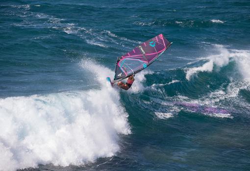 María Andrés se proclamó vencedora del International Windsurfing Tour