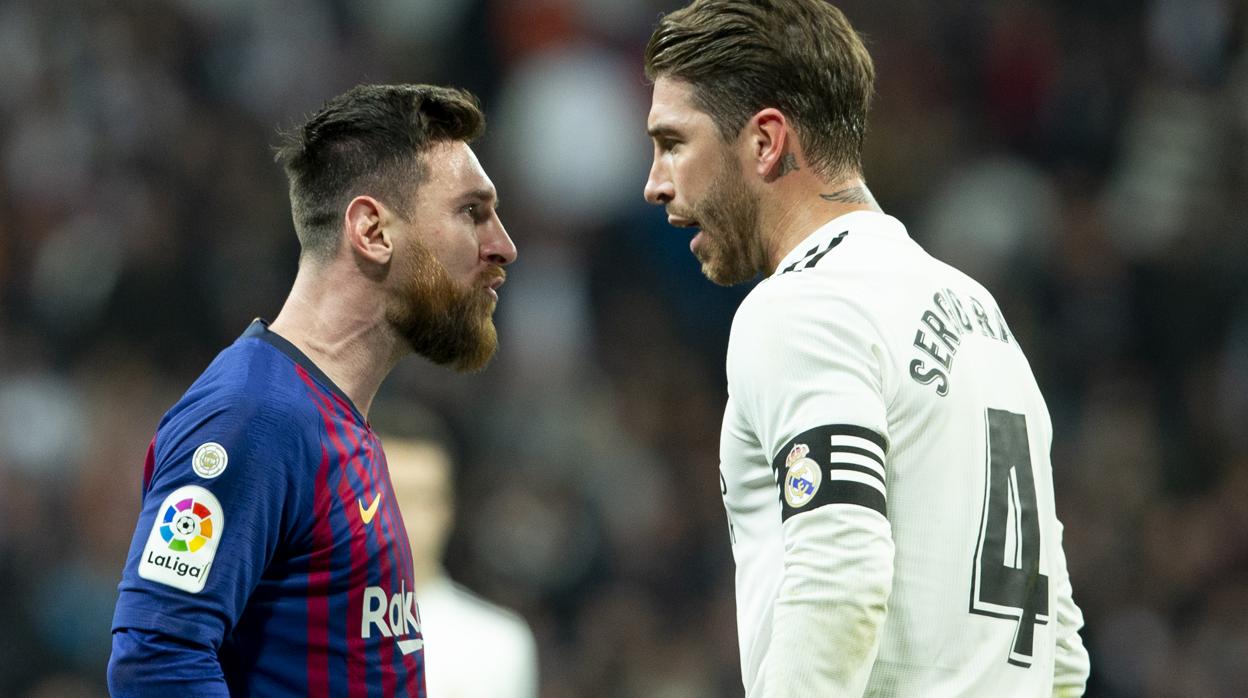 Messi y Sergio Ramos