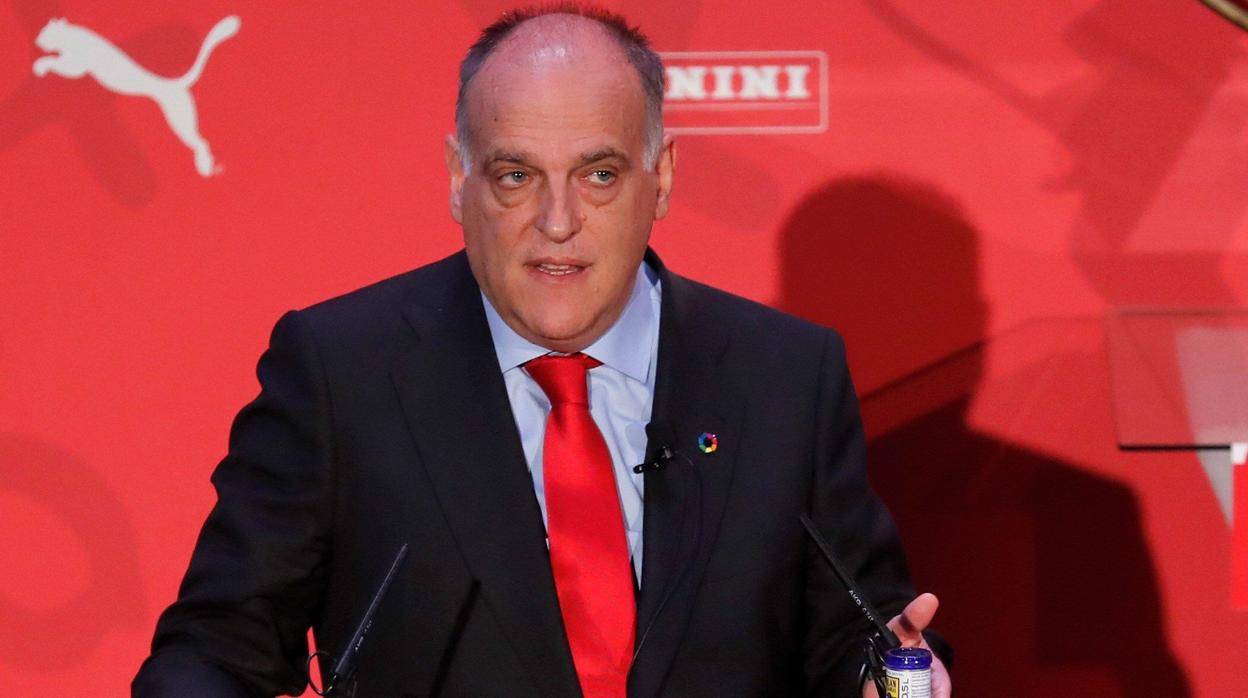 Javier Tebas, presidente de LaLiga