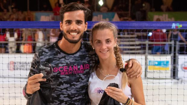 Antomi Ramos queda subcampeón en los dobles mixtos de Aruba