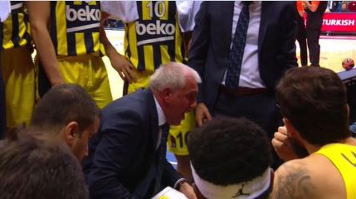 La aterradora bronca de Obradovic