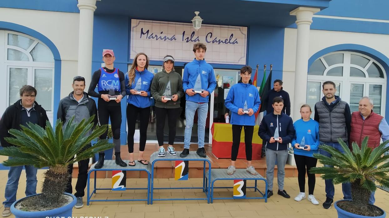 Rodrigo Sánchez, Francisco Pérez y Alba Sierra, campeones de la Copa de Andalucía de Radial y 4.7