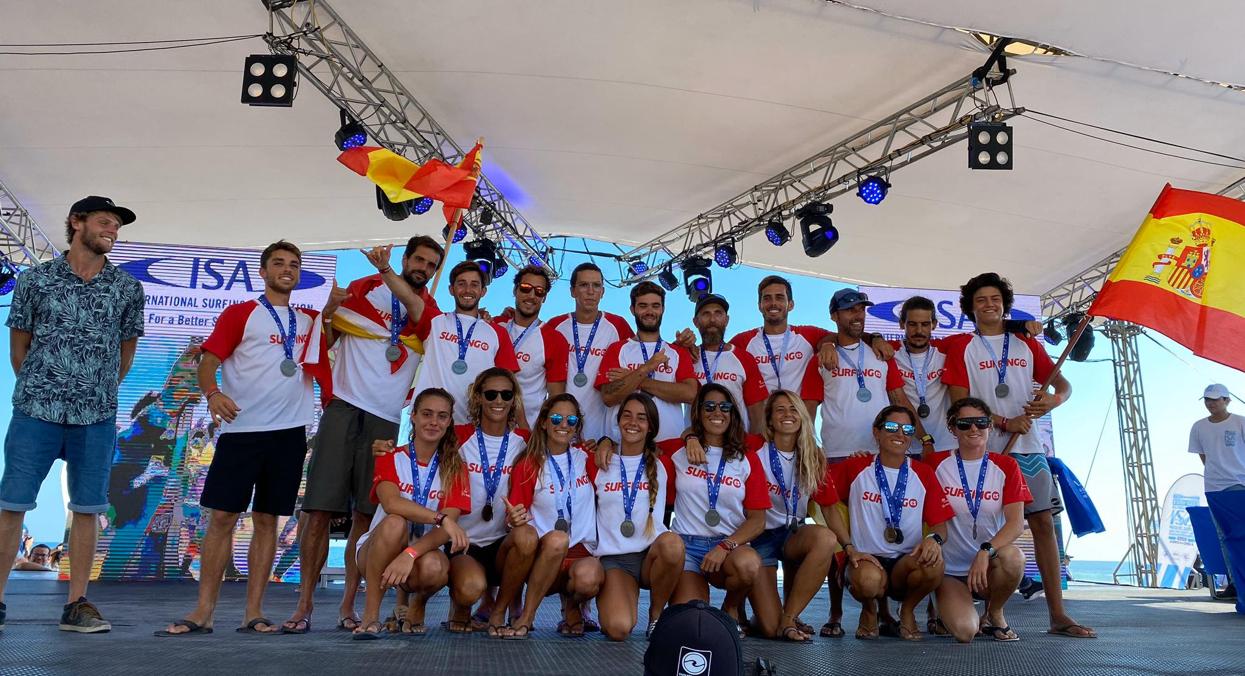 Resultado histórico de España en El Salvador, que se cuelga la medalla de plata por equipos