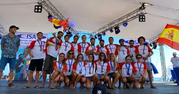 Resultado histórico de España en El Salvador, que se cuelga la medalla de plata por equipos