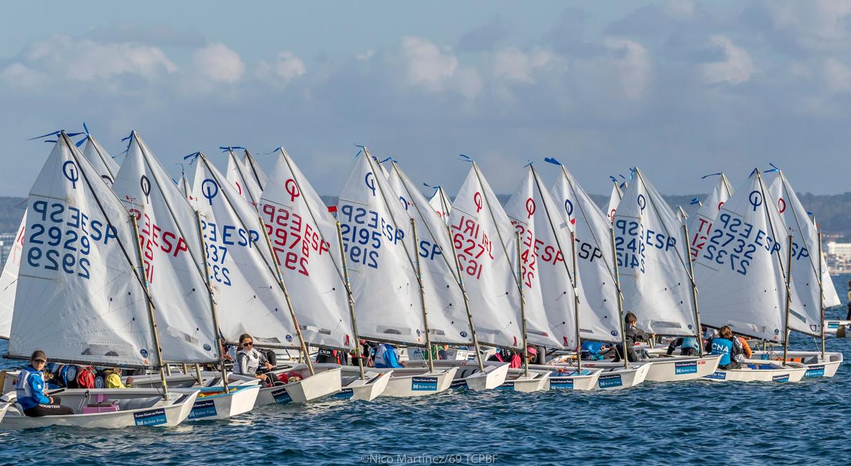 La falta de viento marca la regata inaugural del Trofeo Ciutat de Palma