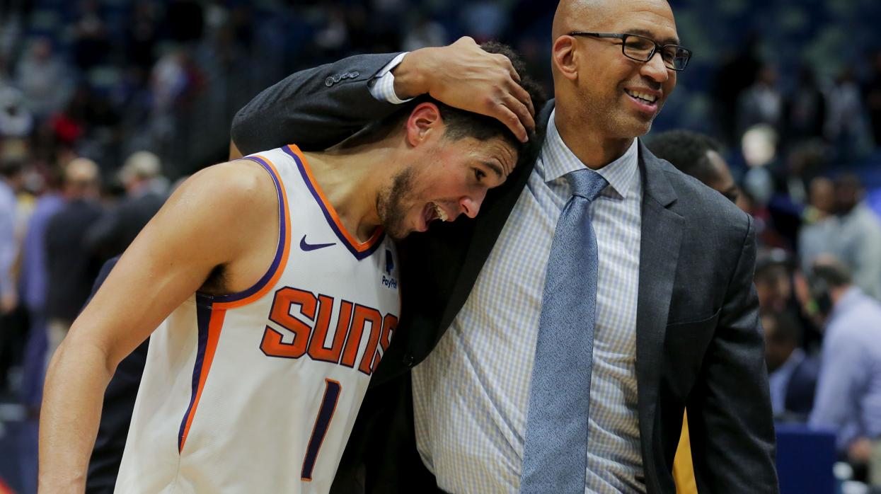 Los Suns pudieron celebrar una victoria