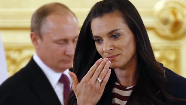 Isinbayeva califica de «asesinas» las sanciones de la AMA contra Rusia