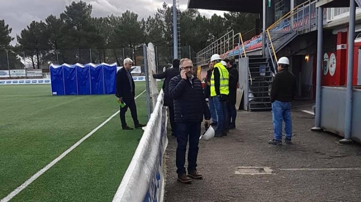 As Eiroas, campo del Bergantiños, no fue considerado apto por la RFEF para la Copa