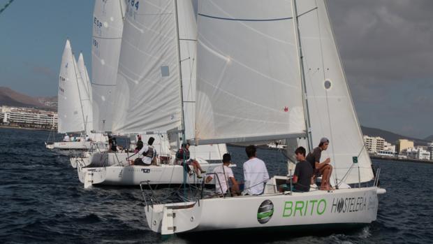 Doblete del «Marina Rubicón I» al conquistar la Copa de Lanzarote de J80