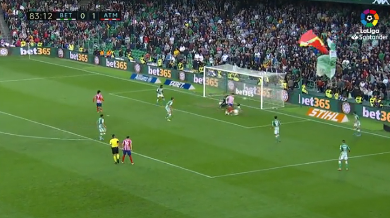 Gol de Morata en el Betis 1 - 2 Atlético