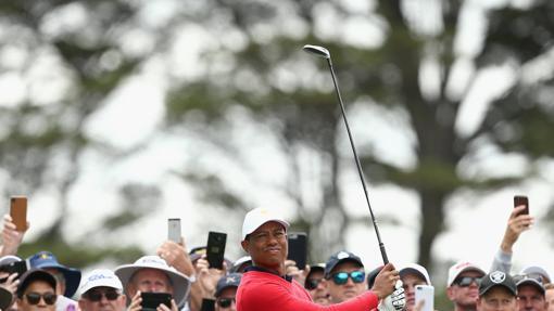 Woods, en el torneo de Melbourne