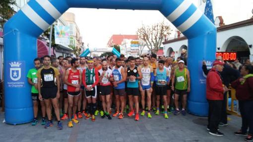 Salida de la San Silvestre Chipionera de una edición anterior.