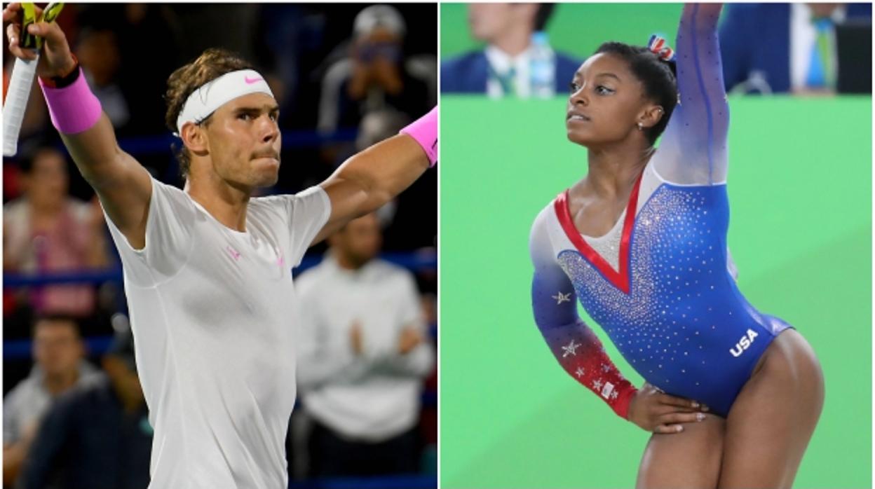 Rafa Nadal y Simone Biles, «Campeones de Campeones» para &#039;L&#039;Équipe&#039;