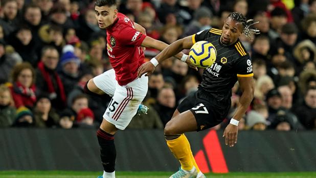 El Manchester United empata con el Wolverhampton en el debut de Bruno Fernandes