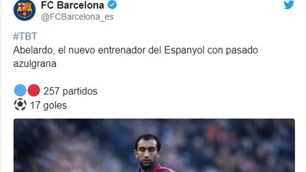 Barcelona y Espanyol se pican en redes sociales