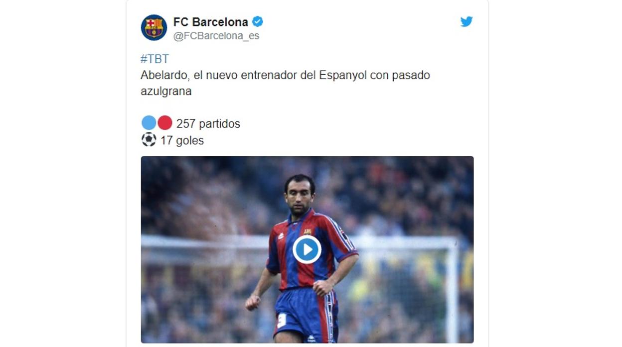 Barcelona y Espanyol se pican en redes sociales