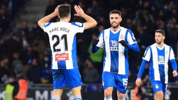 El gol de David López (1-0) en el Espanyol - Barcelona