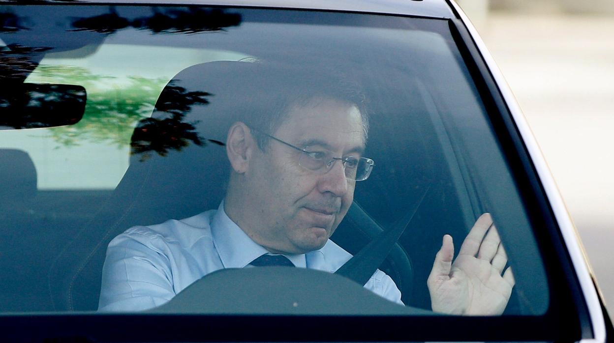 Bartomeu tras reunirse ayer con Valverde