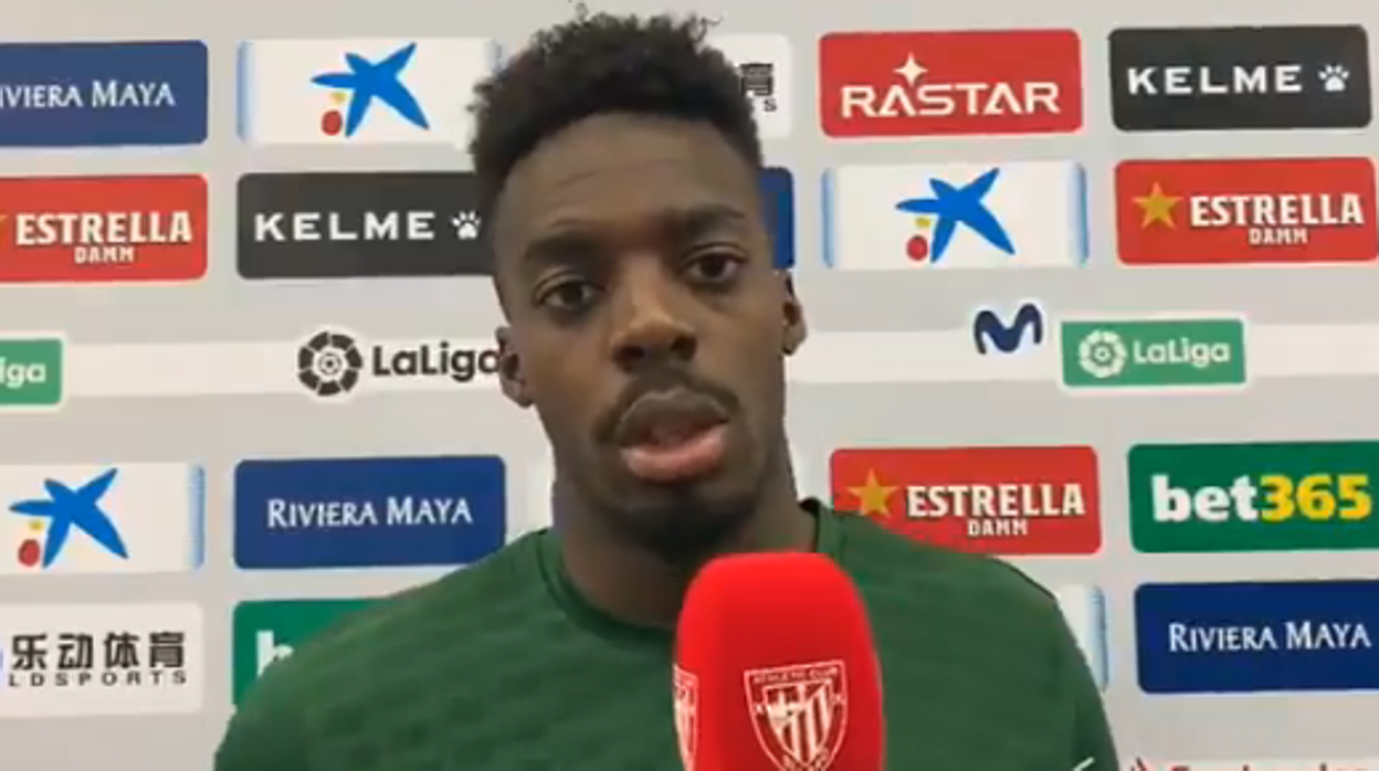 Iñaki Williams denuncia los insultos racistas sufridos en Cornellá