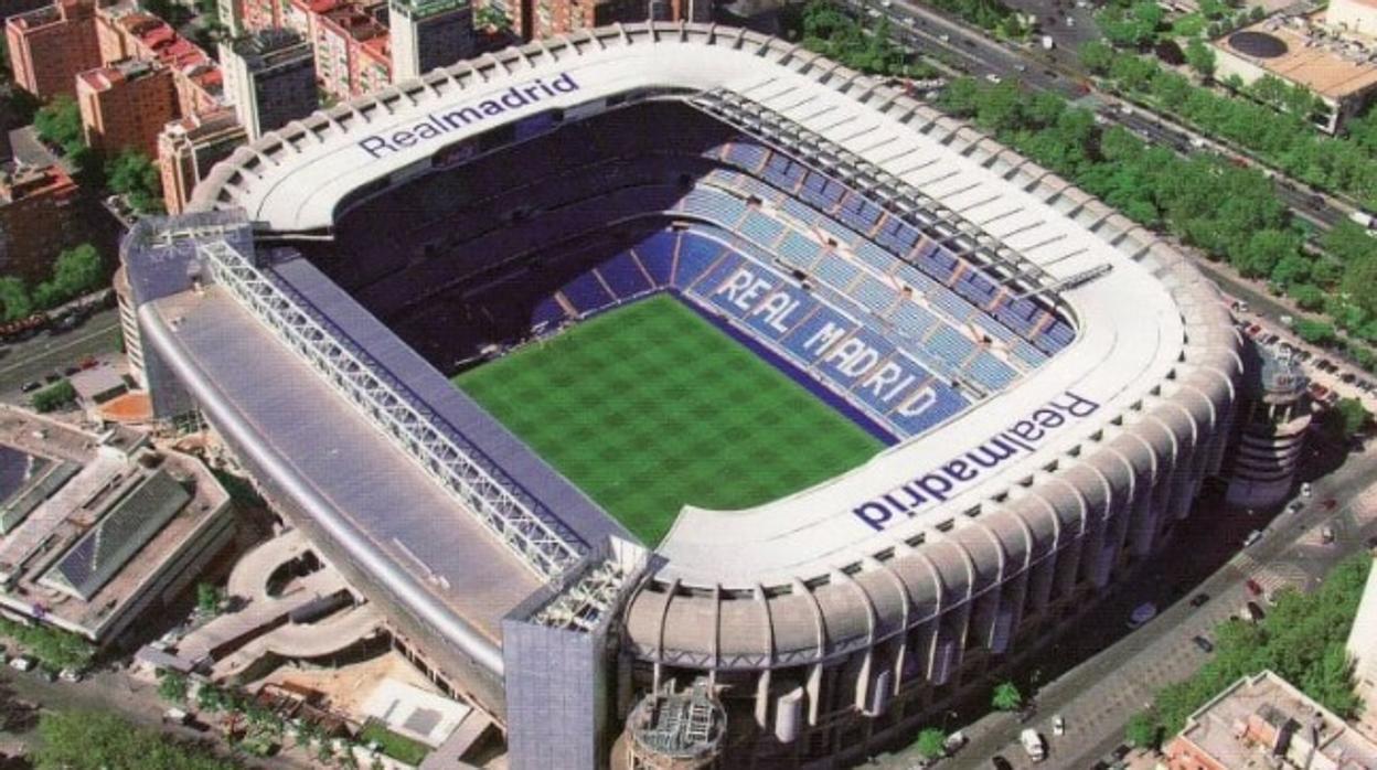 Estadio Santiago Bernabéu, escenario este domingo del Real Madrid-Barcelona