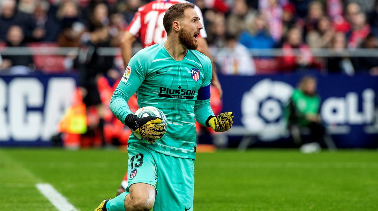 Jan Oblak, portero del Atlético de Madrid