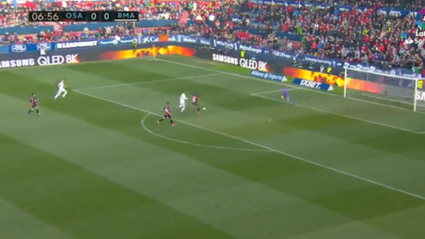 La lenta carrera al inicio del partido que delata a Gareth Bale