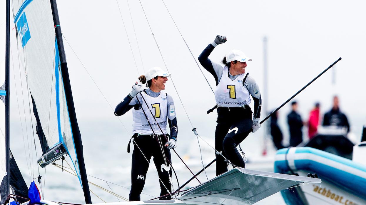 Echegoyen y Barceló, campeonas del Mundo de 49er FX