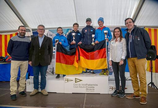 El alemán Carl Krause ganó el 31 Palamós Optimist Trophy