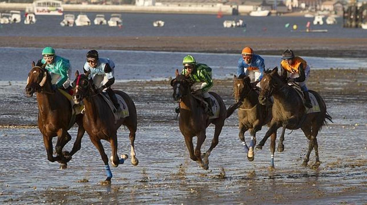 Carreras de Caballos en Sanlúcar de Barrameda.