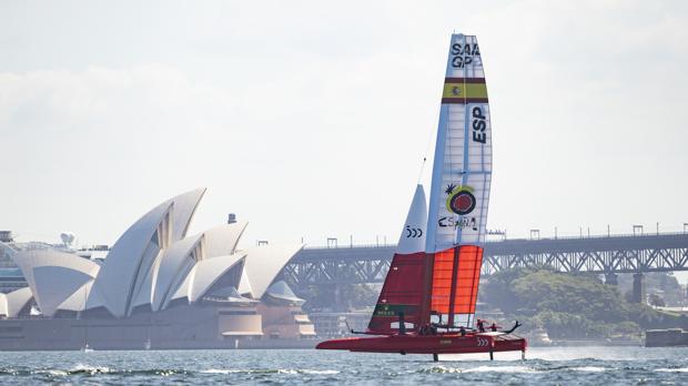 España debuta en la Sail GP en Sidney