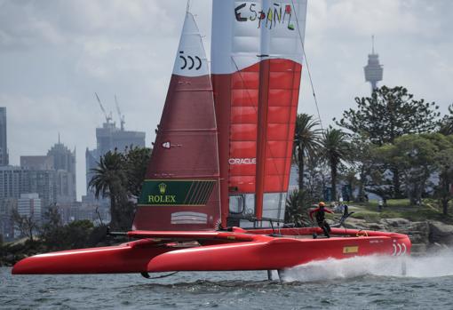 Dos segundos y un quinto puesto del equipo español en su debut en la Sail GP