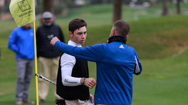 Ballester se mete en la final de la Copa del Rey de golf