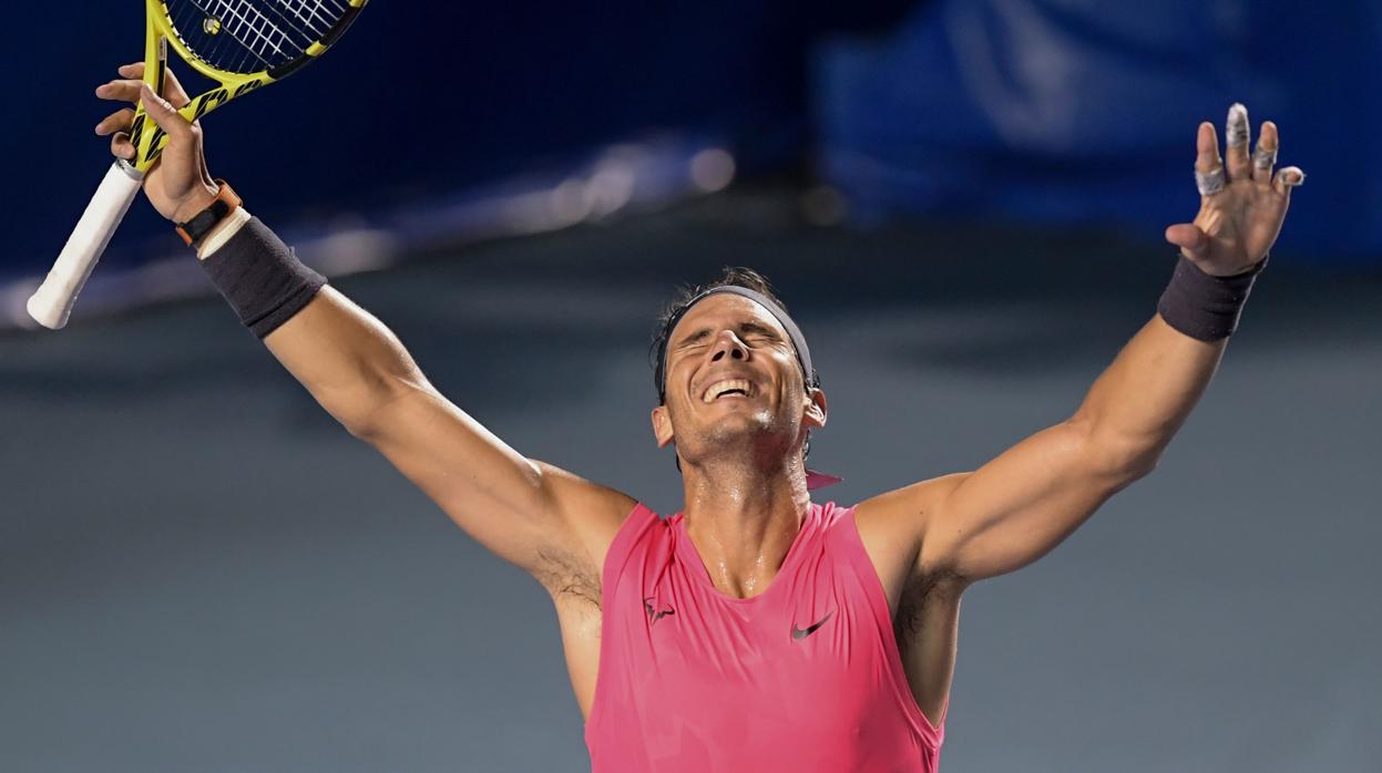 Nadal, tras ganar en Acapulco