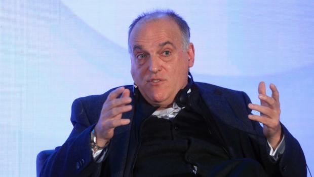 Tebas muestra su enfado con el CSD e Irene Lozano por el adelanto electoral en la RFEF