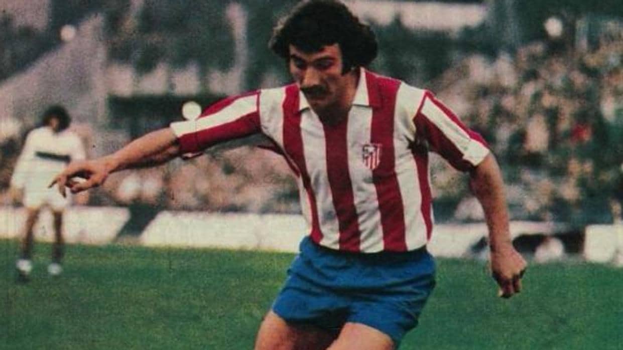 José Luis Capón, en su etapa como jugador del Atlético de Madrid