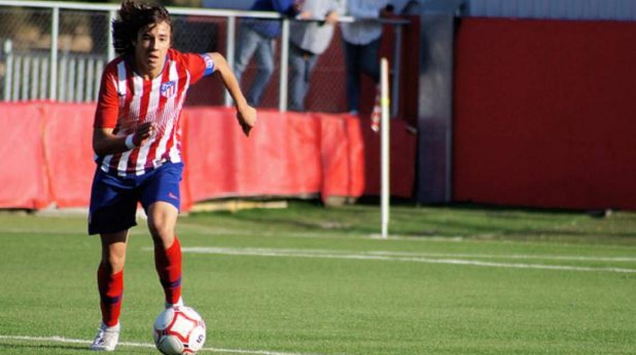 Javier Serrano, juvenil del Atlético de Madrid