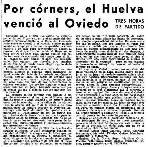 Crónica del Diario Madrid del 20 de marzo de 1968