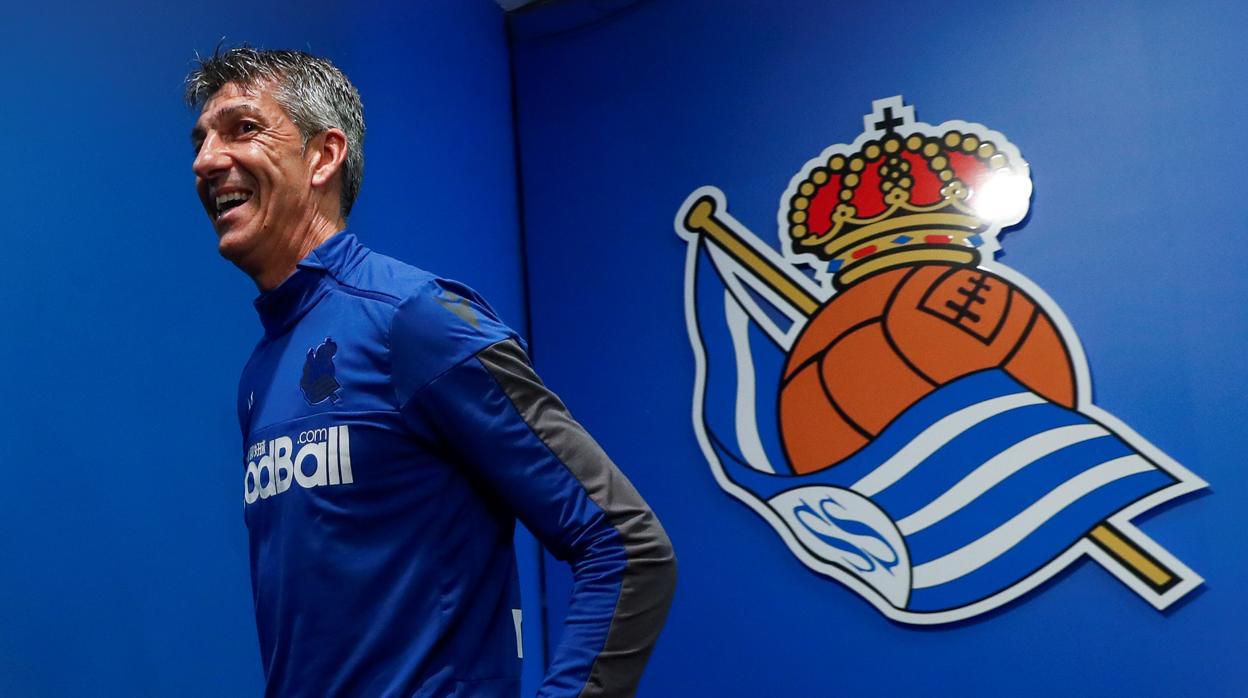 Imanol Alguacil, técnico de la Real Sociedad