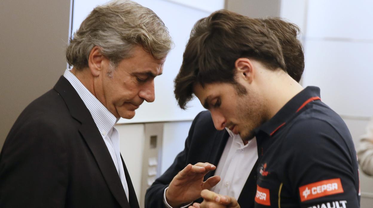 La emocionante carta de Carlos Sainz a su padre por su cumpleaños