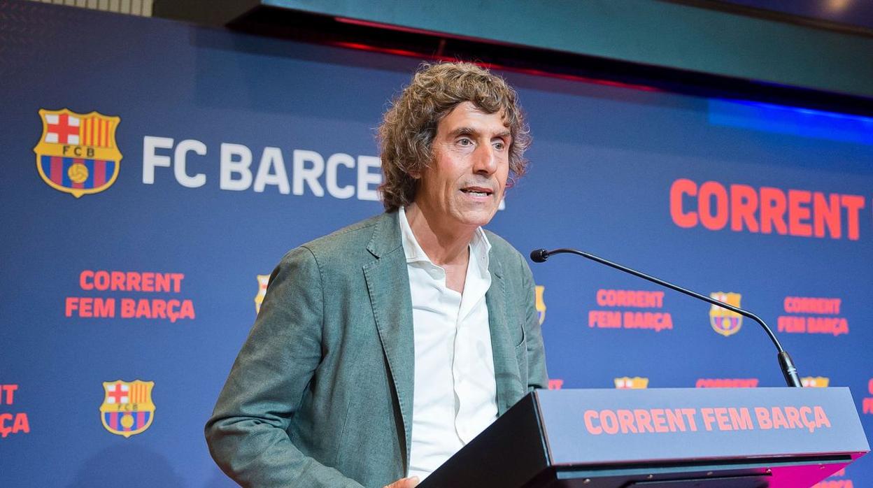 Jaume Carreter durante una entrega de premios del club