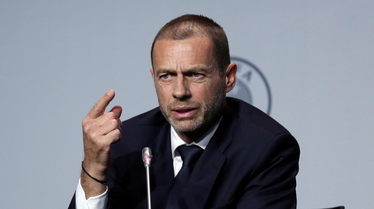 Aleksander Ceferin, presidente de la UEFA