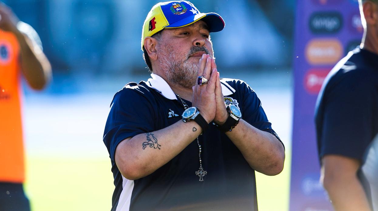 Maradona y el coronavirus: «El primer partido con gente será como cuando ves a tu novia después de unas vacaciones»