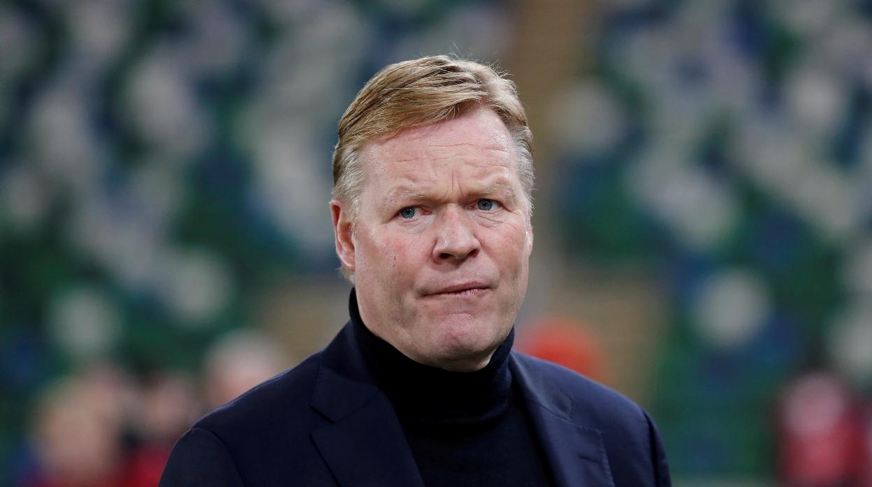 Ronald Koeman, ingresado por un problema en el corazón