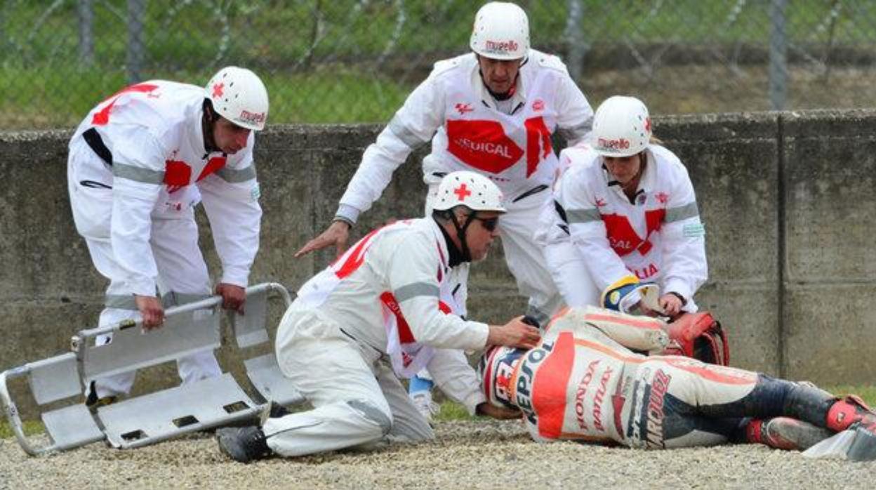 Mugello 2013: la única vez que Marc Márquez pasó miedo en una caída