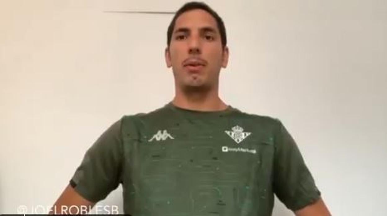 Joel Robles confirma su positivo en coronavirus