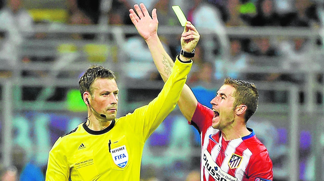 Clattenburg, durante la final de Milán