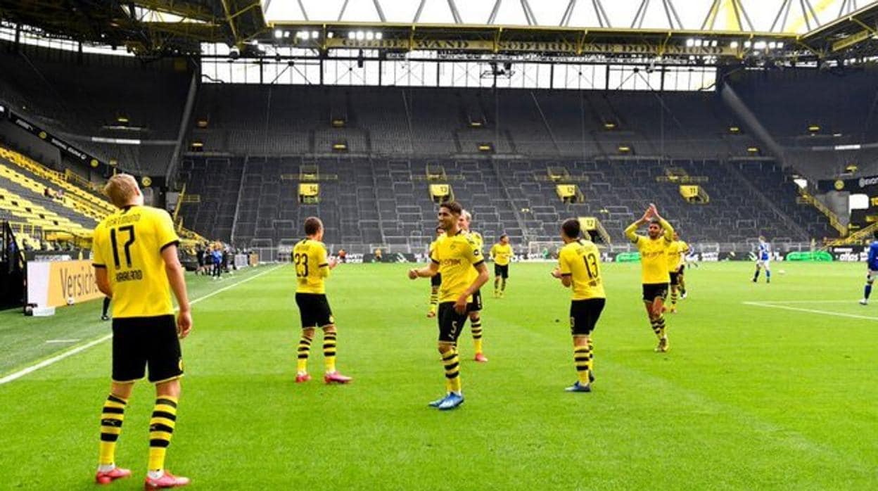 El Dortmund de Haaland arrolla en el reestreno de la Bundesliga